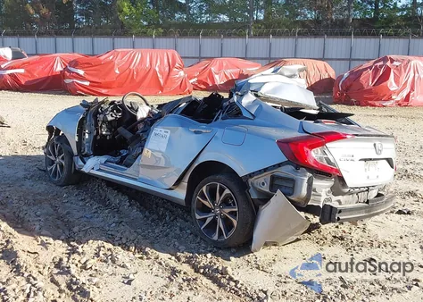 2020 Honda Civic Sport from USA, damaged, VIN 2HGFC2F82LH500494